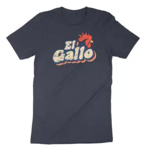 HeatherNavy El Gallo T-Shirt