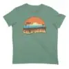 SageTee California Vintage Sunset Women's Tee | SoCal Apparel | Retro California T-Shirt