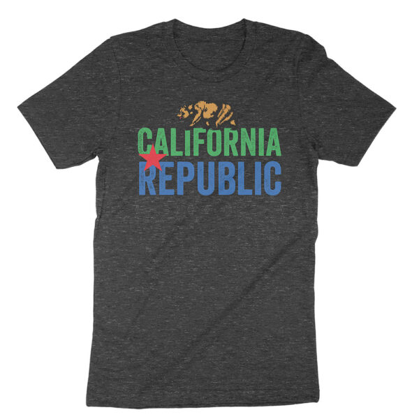 California Republic Bear Graphic Tee | SoCal Apparel | California Pride T-Shirt