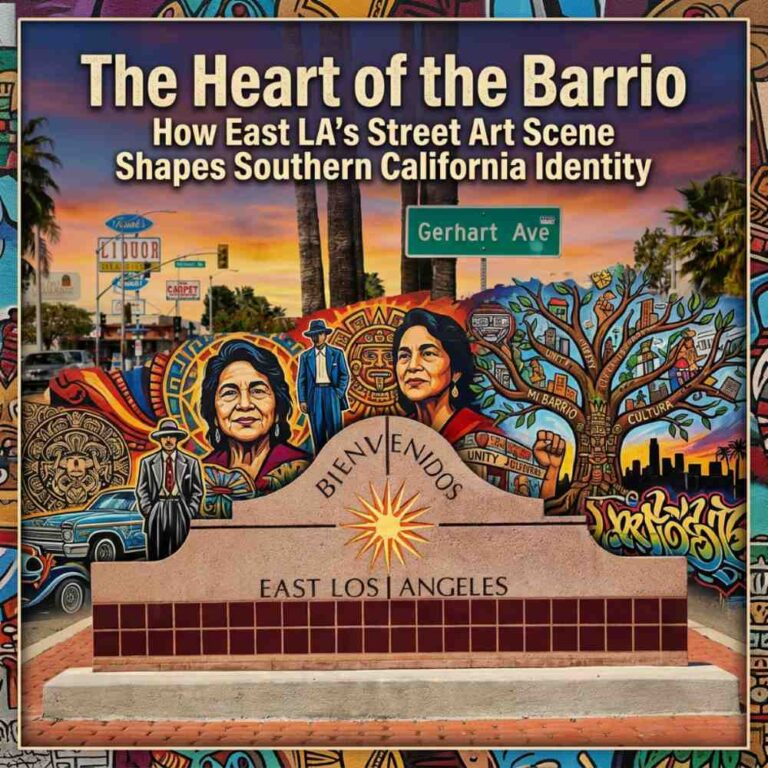 East LA Welcom with Street Art