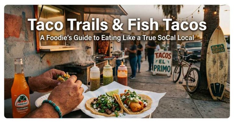 Eating Tacos in SoCal